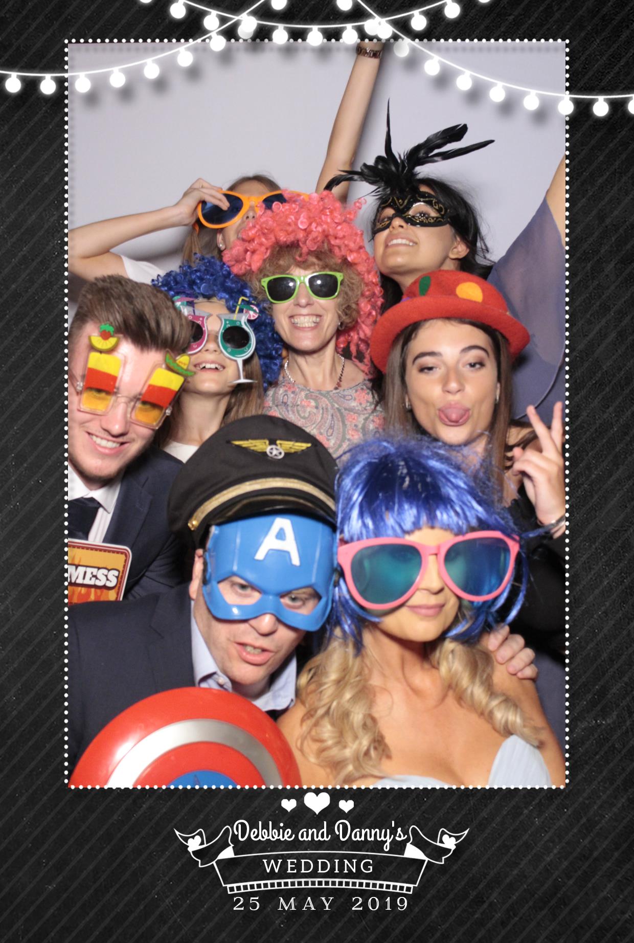 Debbie & Danny's Wedding | View more photos from the event at gallery.myphotoboothexperience.co.uk/u/MyPhotoBoothExperienceLtd/Debbie-Dannys-Wedding